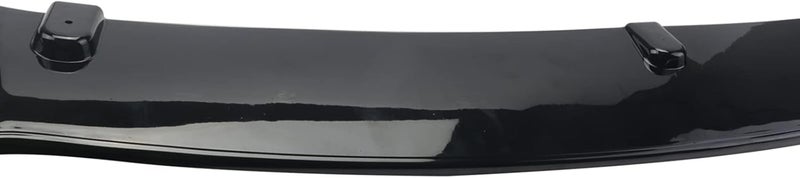 LONGKEES 3PCS Gloss Black Front Bumper Lip Compatible with 2016-2020 Civic，PP Front Bumper Body Kit Spoiler Chin Spoiler - Image 5